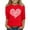 Rose Gold, variant on CCRFTGI Valentine's Day 3/4 Sleeve Shirts for Girls Size 10-12 Cute Love Heart Print T-Shirt Girls Fashion Crew Neck Tee Shirts Soft Fall Spring Outfit Pink 4-5Y
