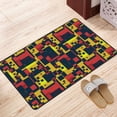 thumbnail image 3 of Geometric Colorful Graphic Rugs Doormat, Non-Slip Machine Washable Carpets Floor Door Mat , 36" x 24", 3 of 6