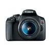 Canon EOS Rebel T7 Digital SLR Camera with EF-S 18-55mm Lens, APS-C Sensor, 24.1MP