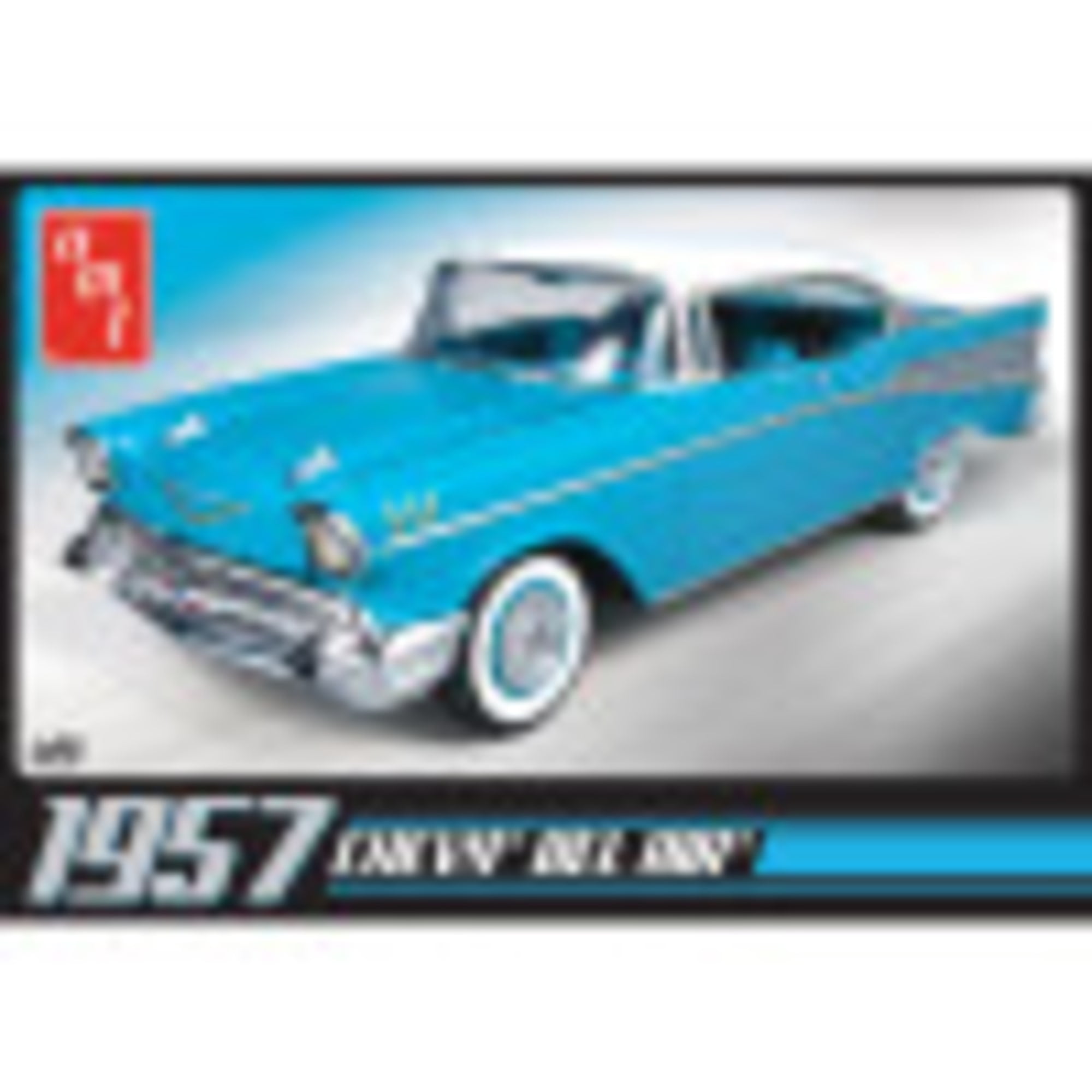AMT 1/25 1957 シェビー ベルエア wyw801m AMT 1:25 Chevrolet 1957 Bel Air Kit Review - YouTube