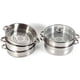 thumbnail image 5 of Olla a presión determinada del vapor del acero inoxidable que cocina la olla a presión determinada con la manija del metal, 5 of 6