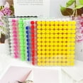 thumbnail image 2 of 99Pairs 10mm Multicolor Adhesive Fastener Tape Dots Nylon Sticky Hook And Loop Dot Sticker Double Sided Round Self-Adhesive Pink 10mm 99pairr Hook And Loop, 2 of 6