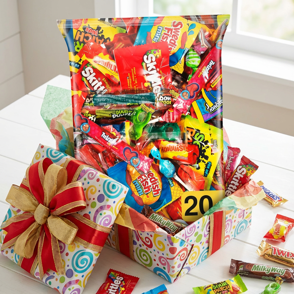 Ultimate Party Mix, Assorted Individually Wrapped Candy-20 pound