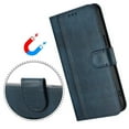 thumbnail image 6 of For iPhone Air 6.5inch Phone Case Wallet, Flip Leather TPU Cover with Card Holder Wrist Strap Shockproof Phone Case,Dark Blue,For iPhone Air, 6 of 11