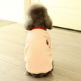 thumbnail image 5 of JIMTAB Puppy Dog Clothes Winter Sweater Warm, Flannel Velvet Pet Cat Cute Fruit Fleece Teddy Bichon Pomeranian Small Dog, Ideal Gift for Pet on Christmas (Medium, Strawberry), 5 of 8