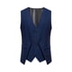 thumbnail image 2 of pstuiky Camisetas sin mangas para hombre, Blusa sin mangas con botones y bolsillos de color liso con cuello en V para hombre Tops elegantes para mujer s, 2 of 9