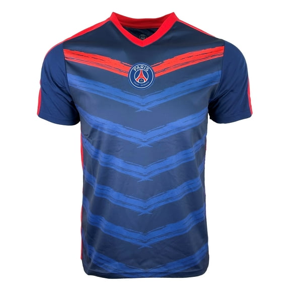 Boy's PSG Training Jersey, Licensed Paris Saint Germain Shirt Youth Sizes (YM)