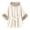 Beige, variant on Women's Faux Fur Poncho Winter Shawl Cape Coat Knit Wrap Warm Fashion Cloak Beige One Size