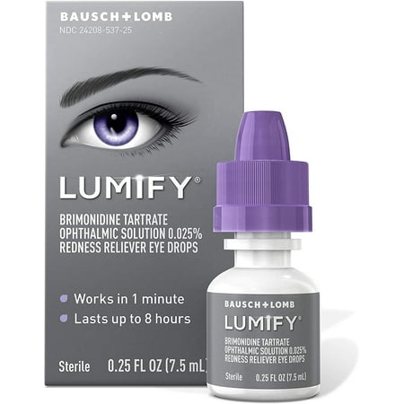 3 Pack Lumify Redness Reliever Eye Drops 0.25 Ounce Bottle