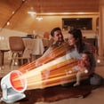 thumbnail image 2 of Mini Space Heater With Thermostat And Overheat Protection For Office Desk Use 120 V 1500 W, 2 of 9