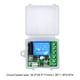 thumbnail image 2 of Control 433MHz Interruptor remoto inalámbrico 12V Receptor de relé Transmisor RF Blanco, 2 of 7