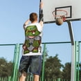 thumbnail image 5 of Pofeuu Fishing Gnome Print Basketball Jersey, Shirts for Men Youth Basketball Jersey Crew Neck-3X-Large, 5 of 6