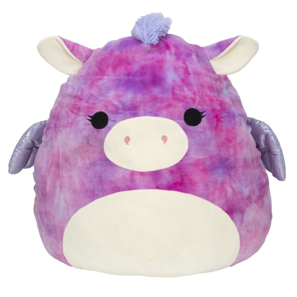 Jumbo and Giant Sized Squishmallows 20 Inch Plush Pink Tie Dye Pegasus