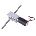 thumbnail image 5 of Motor de reducción de velocidad de doble eje, Motor de engranaje de doble eje de metal de 12 V Motor de engranaje helicoidal en V Durabilidad mejorada, 5 of 5