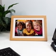 thumbnail image 5 of Continu.us Digital Picture Frame: WiFi Enabled with Load from Phone Capability, Touch Screen Digital Photo Frame Display - Customizable Gift for Friends and Family - 10.1 Inch Oak…, 5 of 5