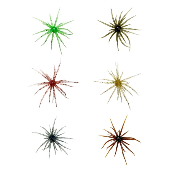 Pack Of Floating Sea Urchins Lures Baits With Flashes Effect For Enhances Fish Attraction In Various Fishing Conditions
