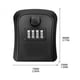 thumbnail image 2 of Outdoor Wall Mounted Key Safe Weatherproof Key Lock Box 4-Digit Combination Lockboxs Waterproof Outdoor Key Hider Red, 2 of 4