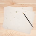 thumbnail image 4 of 50 hojas Paper de arte chino Paper de escritura profesional Paper de flores secas Papel de arroz, 4 of 6