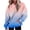 Rose Gold, variant on EchfiProm Womens Pullover Sweatshirt Trendy Hoodies Green Hooded Gradient Long Sleeve Tops for Ladies with Pockets
