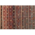 thumbnail image 1 of Ahgly Company Indoor Rectangle Contemporary Dark Almond Brown CON3049X Area Rugs, 6' x 9', 1 of 6