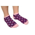 thumbnail image 6 of Floral Pattern Ankle Low Cut 1-pair Pack & 4-pair Pack Cotton Socks, 6 of 9