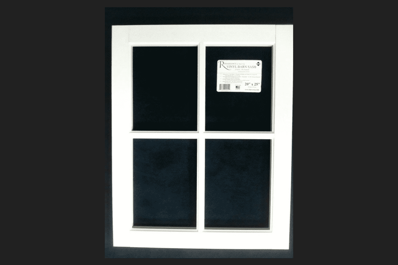 DuoCorp 2429BS The Renaissance Barn Sash Windows, Vinyl, 24 x 29 In