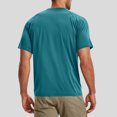 thumbnail image 5 of Kovlvoll Mens Athletic Shirts Summer Lightweight Quick Dry Comfy Crewneck Short Sleeve Loose Casual Running T-Shirt, 5 of 5