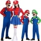 thumbnail image 2 of Disfraz de Super Mario, fiesta de Halloween, cosplay, niños adultos, disfraz de actuación escénica de Super Mario, 2 of 3