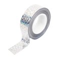 thumbnail image 2 of Quzzie Gymnastics Hoop Tape Artistic Gym Tape Glitter Tape Decoration Sticker Accessory for Rhythmic Equipment Protection Suitable for Routine Practice Train Silver, 2 of 8