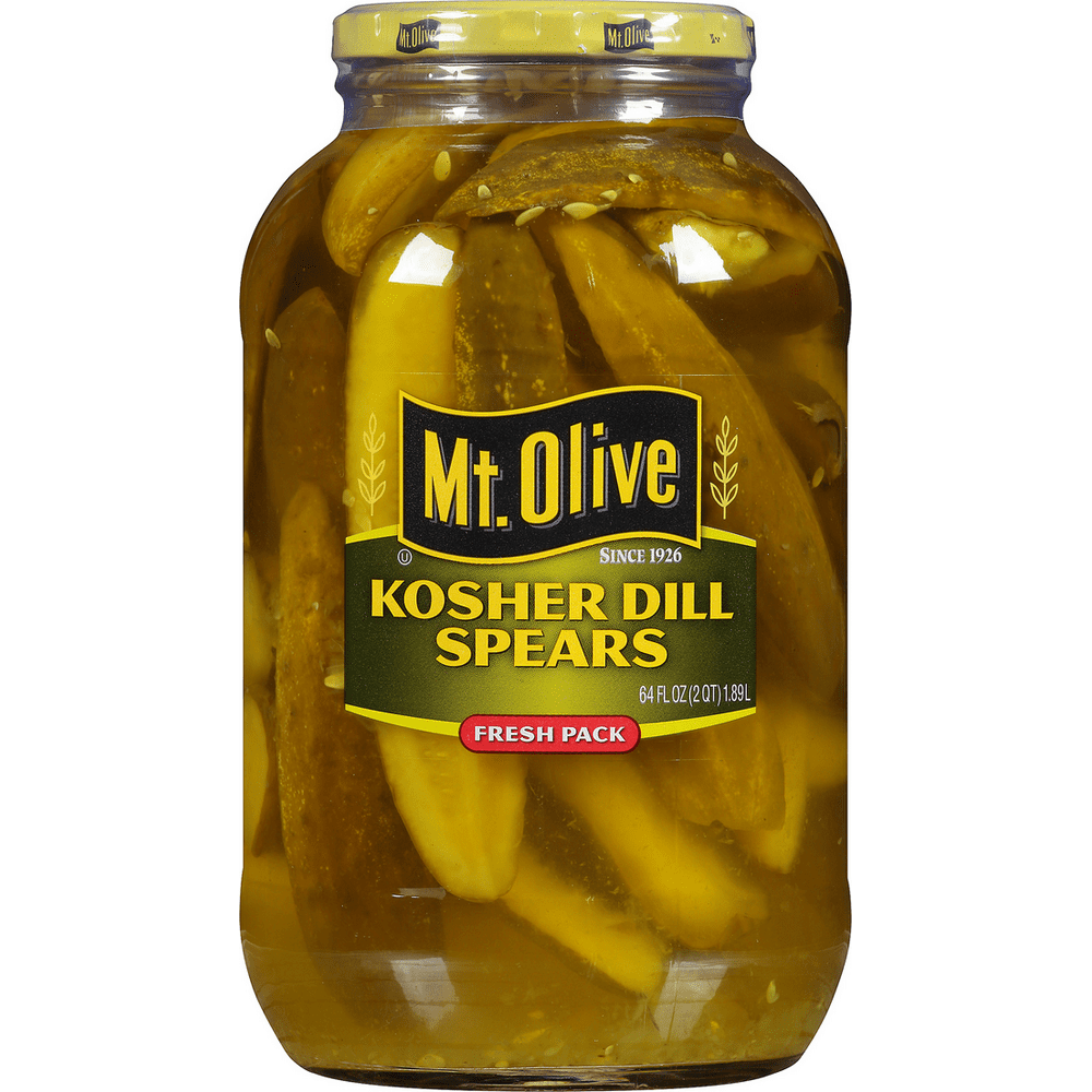 Mt. Olive Kosher Dill Spears Pickles 64 fl. oz. Jar