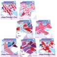 thumbnail image 6 of JOYIN 28 Valentines Day Foam Airplanes Greeting Cards with Valentine’s Punchline for Kids School Classroom Exchange Prizes Gift Supplies, Planes Party Favor, 6 of 7