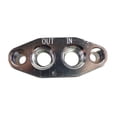 thumbnail image 6 of A-Team Performance Oil Port Adapter Cooler Plate For LS1 LS LSX Engines Oil Pan 2 – 6AN ORB Ports, 6 of 9