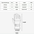 thumbnail image 3 of Penkiiy Winter Gloves Kids Children's Gloves Skiing Boys And Girls' Winter Velvet Thickened Warm Five Finger Children's Gloves Blue Gloves, 3 of 4