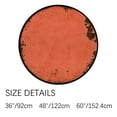 thumbnail image 2 of GZHJMY Vintage Style Round Rugs for Living Room, 60In Non-Slip Coral Velvet Long Runner Rugs, Washable Water Absorbent Mat Carpet for Bedroom Kitchen Kids Room, 2 of 6