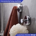 thumbnail image 3 of Suction Cup Hooks for Shower, Bathroom, Kitchen, Glass Door, Mirror, Tile – Loof, 3 of 5