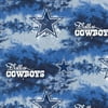 NFL Dallas Cowboys 58" 100% Polyester Fleece Sports Logo Fabric By the Yard, Blue