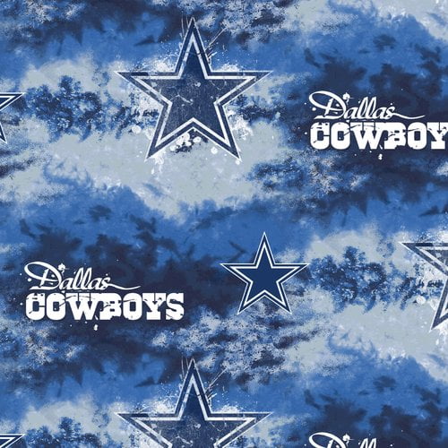NFL Dallas Cowboys Fleece 10" x 6" Fabric, 1 Each