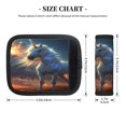 thumbnail image 5 of Sikiie Starry Light White Horse Luggage Handle Wraps for Suitcases Travel Accessories(2 Pack), 5 of 9