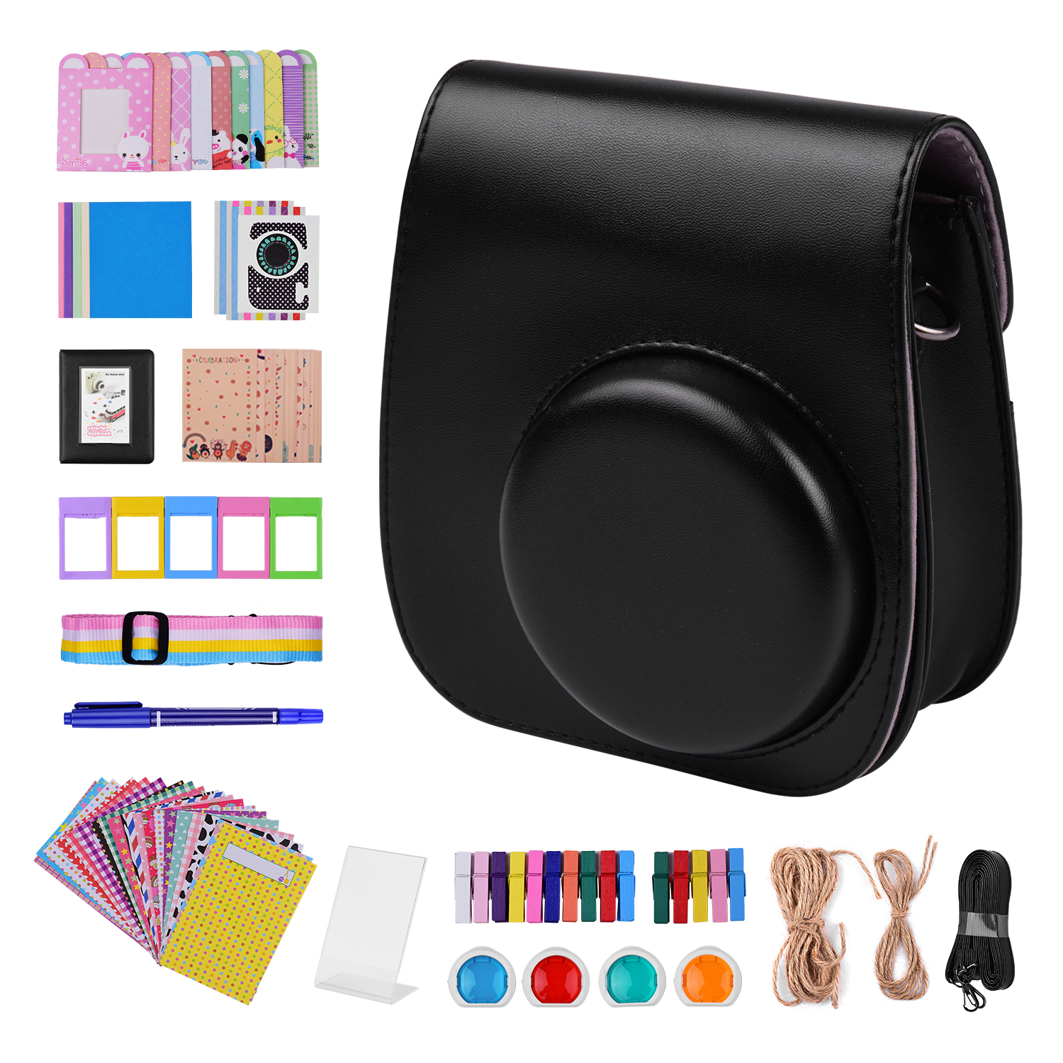 12in1 Instant Camera Accessories Bundle Kit Compatible with Fujifilm