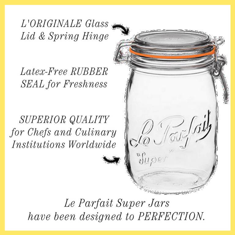 Storage and Canning Glass Jar, 1L