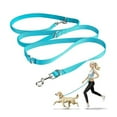 thumbnail image 1 of Oneisall Hands-Free Dog Leash, Double-Sided Nylon Dogs Leashes, Multifunctional Dog Training Leash for Medium and Large Dogs, Blue, 1 of 7