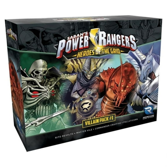 Renegade Game Studios REN0865 Power Rangers Heroes of the Grid Cyclopsis Miniature Game