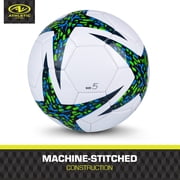 Athletic Works Size 5 Soccer Ball, Blue