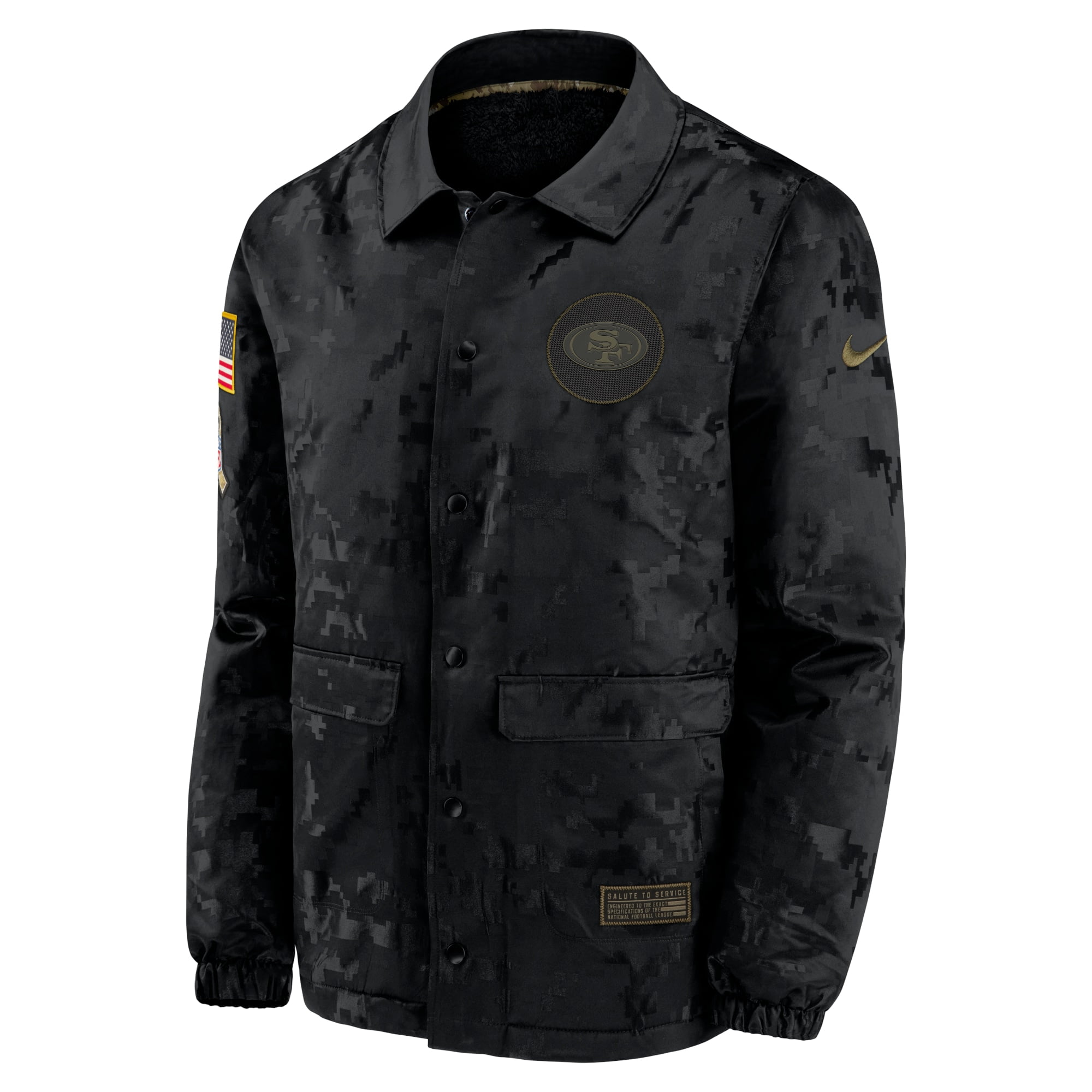 49ers salute to service jacket