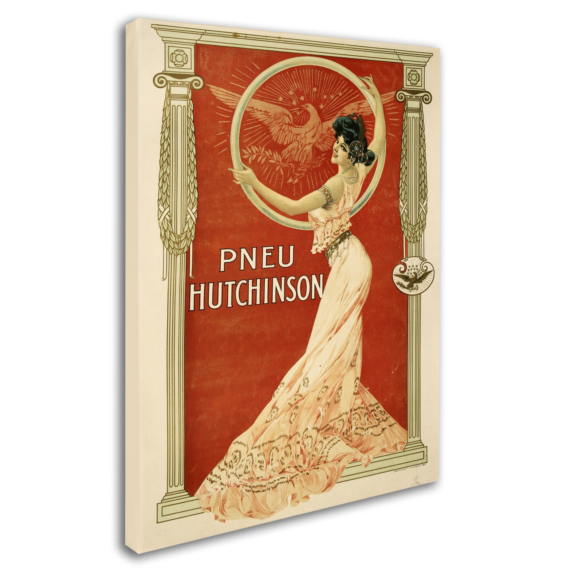 Trademark Fine Art "Pneu Hutchinson" Canvas Art by Vintage Apple Collection