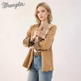 thumbnail image 5 of Wrangler Women's Boho Aztec Wristlet Wallet - Stylish Western Credit Card Holder, Tan, 5 of 6
