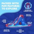 thumbnail image 4 of Sunny & Fun Fun Inflatable Kiddie Water Slide with Pool for Backyard, 4 of 10