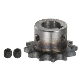 #25 Chain Sprocket 5mm-16mm Bore 9-24 Teeth - 45 Steel Industrial Sprocket Wheel For Motor Chain Drive
