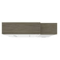 thumbnail image 5 of Atlin Designs 95" Queen Murphy Bed with Bookcase in White, 5 of 13