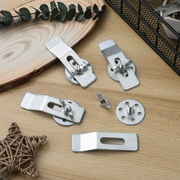 COMPUKAS 36 Pcs Undermount Sink Support Brackets for Hidden Installation Design for Homeowners and Professionals